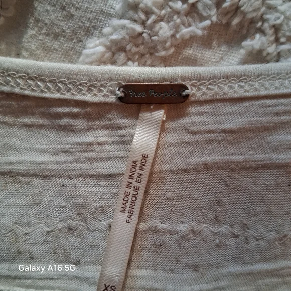 FREE PEOPLE Women's Multicolor Patterned Top - Picture 6 of 7